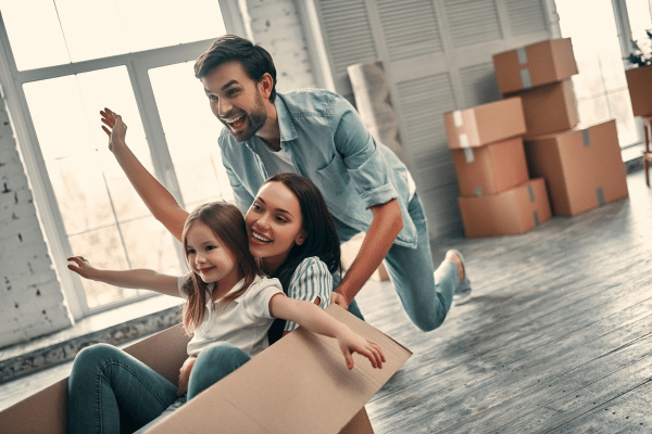 Moving day for first time home buyers?